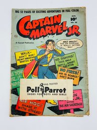 Golden Age Comic Book Captain Marvel Jr. Issue No. 88 August 1950 10 Cent Poll Parrot Shoes Fawcett Publ.