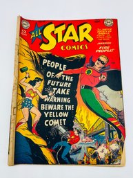 Golden Age Comic Book All Star Comics Issue No. 49 Oct Nov 1949 Justice Society Fire People Yellow Comet DC