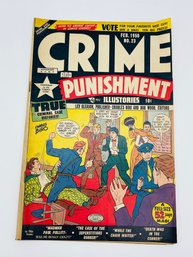 Golden Age Comic Book Crime And Punishment True Criminal Case Histories Issue No. 23 February 1950 10 Cent