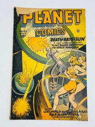Golden Age Comic Book Planet Comics Death Rays From The Sun Issue No. 43 July 1946 10 Cent Basil Wolverton