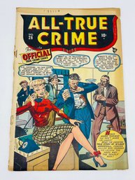 Golden Age Comic Book Official All True Crime Cases Issue No. 26 February 1948 No Honor Among Thieves 10 Cent