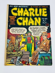 Golden Age Comic Book Charlie Chan Earl Derr Biggers World Famous Detective Issue No. 5 February March 1948