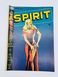 Rare Original Golden Age Comic Book Spirit Stories By Will Eisner Issue No. 22 August 1950 10 Cent Pin Up