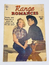Golden Age Comic Book Range Romances Pistol Packed Passion Adventure Issue No. 4 June 1950 10 Cent