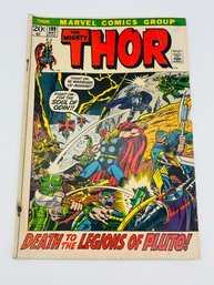 Vintage Bronze Age Marvel Comics The Mighty Thor Death Legions Of Pluto Binary Issue No. 199 May 1972 20 Cent