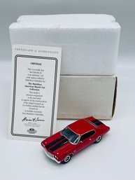 Detailed Matchbox Models Of Yesteryear Dinky Collectible 1970 Chevrolet Chevelle SS 454 Classic Car Diecast
