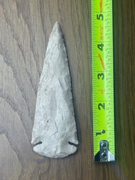 Outstanding Native American Indian Artifact Sedalia Mo. Missouri Notched Spearhead Point Arrowhead Archaic
