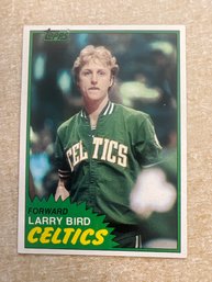 Larry Bird 1981-82 Topps Basketball