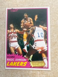 Magic Johnson 1981-82 Topps Basketball