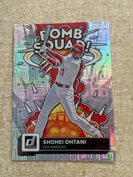Shohei Ohtani Bomb Squad 2022 Donruss