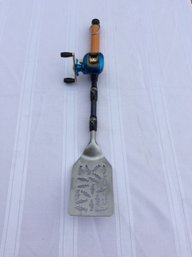 Fishing' Rod Burger Flipper