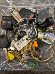 A Jumble Of Keys, Clips And Whatnot