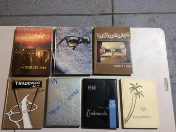 Vintage Yearbooks From The 60's And 80's