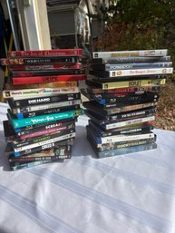 40 DVD's And Blu-Ray Movies
