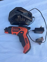 Black And Decker  3.6 V Li-on Cordless Screw Driver