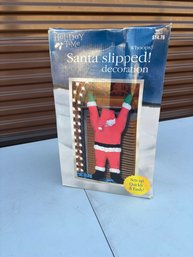Santa Slipped Decoration