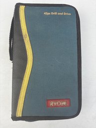 Ryobi 42 Pc Drill And Drive Set