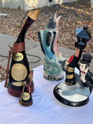 Vintage Decanters From The 50's And 60's