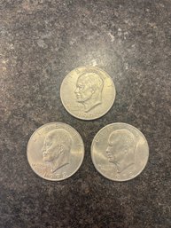 Eisenhower Dollars (3)