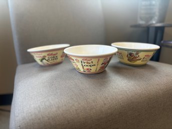 Vintage Breakfast Bowls (3)
