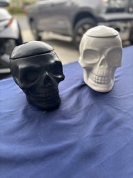 Black And White Skulls