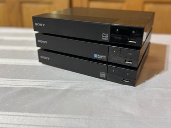(3) Sony DVD Players