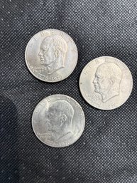 Bicentennial Eisenhower $1 Coins 1776-1976