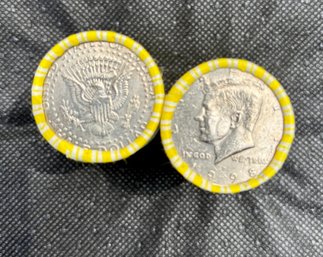 Kennedy 1/2 Dollars (2 Rolls)
