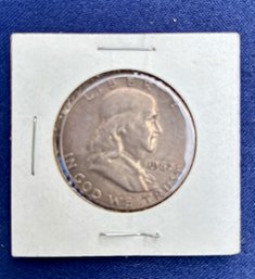 1962 Ben Franklin Silver 1/2 Dollar