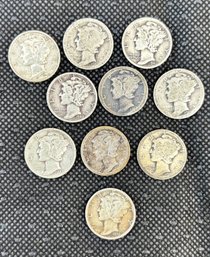 Mercury Silver Dimes (1916-1945)