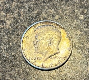 Silver 1964 Kennedy Half Dollar