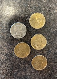 Various $1 Dollar Coins