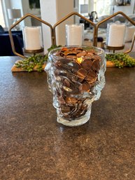 Skull Cup Full O' Pennies!