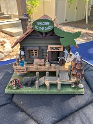 Woodlands Cabin Bird House