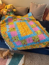 Baby Blankets And A Hand-made Quilt