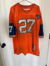 Vintage Mitchell & Ness Throwback  ATWATER #27 Denver Broncos Football Jersey
