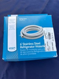 6' Stainless Steel Refrigerator Waterline