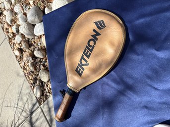 Vintage Ektelon Marathon Racquetball Racket And Cover