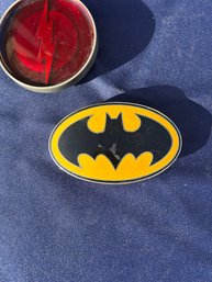 Collector's Items Flash/Batman Belt Buckles