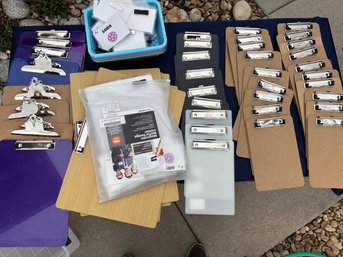 Clip Boards, Clipboards, And More Clipboards