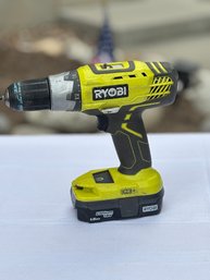 Ryobi Lithium 18V Drill With Battery