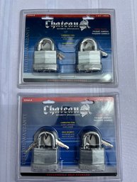 Chateau Locks With Keys (4)