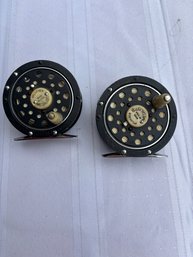 Vintage Pfleger Medalist Fly Reels (2)