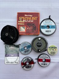 Vintage Orvis Reel, Berkley Reel, Various Fishing Line