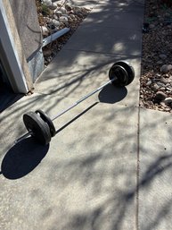 Weights And Bar Bell