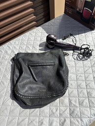 Jessica Simpson Hobo Bag/ Conair Hair Straightener