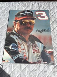 Collectable 'Attitude' Nascar Dale Earnhardt Hard Back Racing Poster