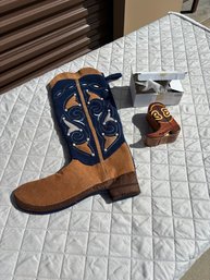 Cowboy Christmas Stocking And Cowboy Boot Puzzle