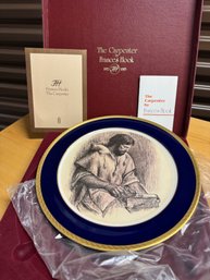 Vintage 'The Carpenter' Plate By Frances Hook 1883 # 3249