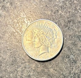 *Silver 1922 Peace Dollar  *(Vintage Silver 1924 Peace Dollar That Was Listed, Has Be Misplaced)